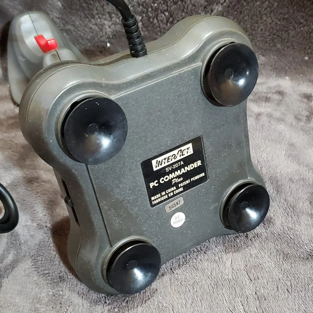 Joystick PC Commander Plus Flight Simulator SV-207A PC IBM Vintage Used